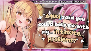 HENTAI JOI You're In Delicious Threesome With Mel And Aqua