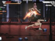 Preview 1 of Pure Onyx - naked goth fighting sexy futanari bunny girls