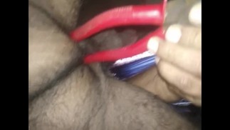 Самодельный соло плоскогубцы в жопу