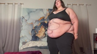 Not Knowing That SSBBW Smokes And Outgrows Clothing