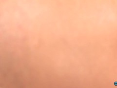 The date ends and Ella Milano invites her man inside to satisfy her shaved pussy