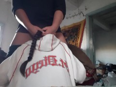 We got caught fucking in the barn (part 1) - Lesbian_Illusion