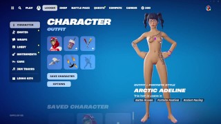 Fortnite Nude Game Play - Scuba Crystal Nude Mod [Parte 01] [18+] Jogos pornôs adultos