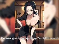 Nico Robin teach you how to serve (Hentai Joi, ASMR Audio, and more ...)
