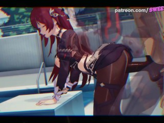 Honkai Impact - Eden Is A Slut Who Is Only Satisfied With A Lot Of Slutty! Video