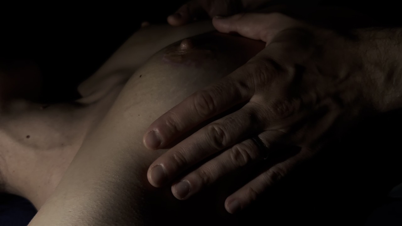 Passionately sucked her erect nipples, amazing nipple orgasm