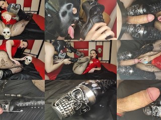 Boots Worship with Bootjob and Cum on Heels (Teaser)