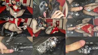 Boots worship with bootjob and cum on heels (Teaser)