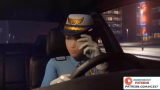 POLICE D VA PATTROLING THE STREETS AND FIND SOMETHING