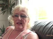 Preview 1 of Aunt Judy's XXX - Your Horny GILF Landlady Mrs. Claire Lets You Pay Rent in Cum (POV)
