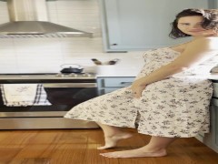 HOT SEXY MILF BURNETTE WITH HUGE TITS AND EVEN BIGGER BBC