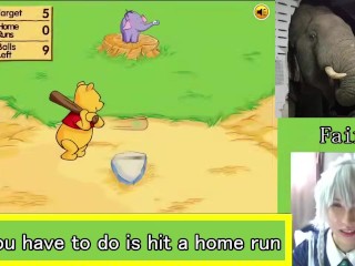 Sakuya Playing Pooh's Home Run Derby[touhou Cos]