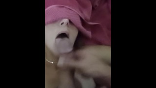 🔥 Stepsister said: "dont jerk off, use my mouth" 🔥