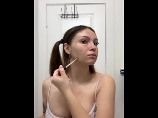 Bikini GRWM: Scene Makeup