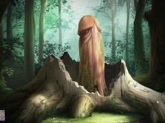 Loop queen - Juicy tits elven fucked by giant cock