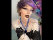 Preview 2 of Goth Girl HUMILIATES Your Tiny Cock!