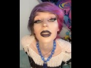 Preview 6 of Goth Girl HUMILIATES Your Tiny Cock!
