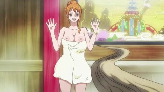 Uncensored Scene Of Nami In The Bath With Nico Robin