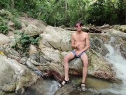 Preview 6 of EXPLORING IN NATURE NAKED AND WITH A COCK FULL OF MILK