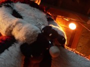 Preview 6 of Husky Fursuiter Suspension Jerkoff