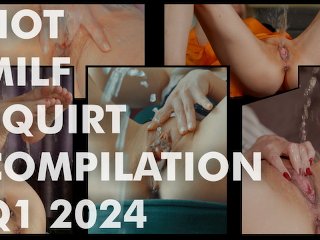 Screen Capture of Video Titled: Milf Squirt Compilation - The Wettest Season So Far!!!