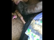 Preview 5 of SLIM FREAK USES HER LIP AND TONGUE RINGS TO SUCK AND SLURP CHOCOLATE NUTS!!!!!!!!!!!