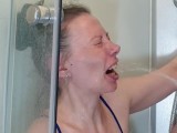 Toilet Slut accidentally piss swallow (Human toilet)