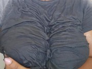Preview 6 of Big boobs & Fat nipples in wet T shirt