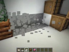 How to build a Modern Cave House in Minecraft