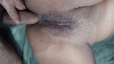 Shaving beautiful anal