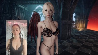 A Succubus' Work Is Never Done 😈  Cum Slut Gets to Play Video Games On Her Day Off 🎮 Ep. 2