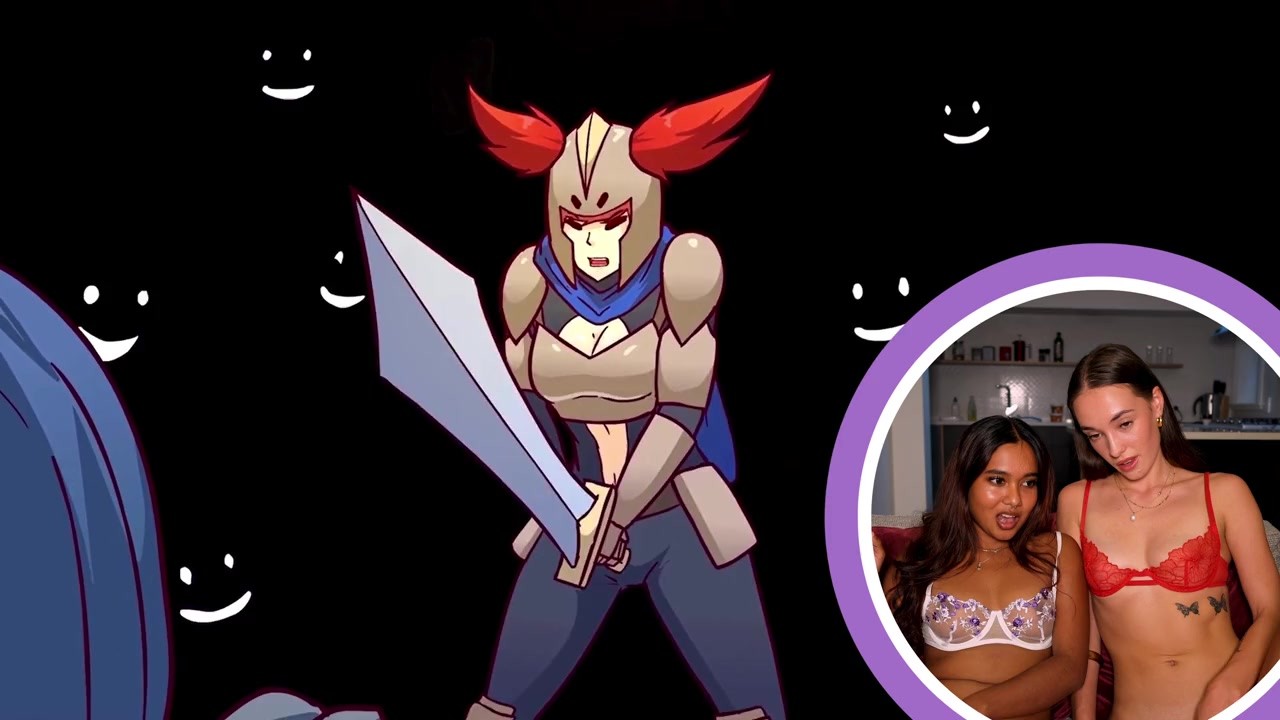 Miaz and cheekymz react to fandeltales: double reaction