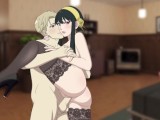 Spy X Family Loid fuck Yor rough sex anime hentai cartoon wife homemade big tits big ass naruto cum