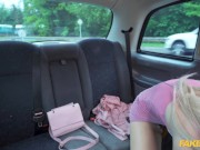 Preview 4 of Fake Taxi Insta influencer Luisa Star hardcore public sex POV blowjob with small tits alt girl