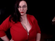 Preview 3 of Role Play -Therapist JOI, HUGE BOOBS BRUNETTE POV