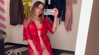 Hunkemoller Try on Haul В торговом центре Hunkemoller Нижнее белье Примерка