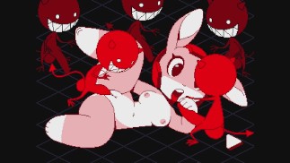 Furry Cherry Bunny - Demon Hunter