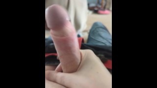 Masturbating while chatting on Snapchat