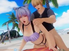 Shizuku A Muddy Beach | DOAXVV | NSFW Animation - Screenshot 10 of 16 - Blender Animation