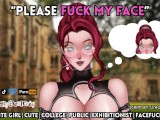F4M | Shy Cute College Girl Asks You to Fuck Her Face | Erotic Hentai Audio Roleplay | ASMR