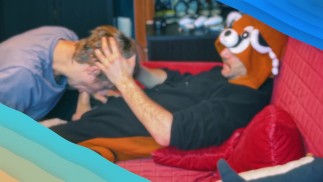 🦝Soffio il mio amico mentre si rilassa nel suo pigiama 🦝 Tanooki