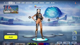 Fortnite Nude Game Play - Boxy (Spectral Delivery, Glow) Nude Mod [18+] Adult Porn Gamming