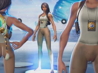 Fortnite Nude Game Play - Flatfoot [Pantless] Nude Mod [18+] Adult Porn Gamming