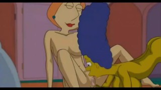 Marge Simpson tão gostosa