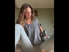 Brunette massage gun on TikTok live - Screenshot 16 of 16 - Massage