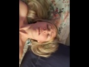 Preview 6 of Blowjob that ends in tight blonde getting her tight pussy fucked hard