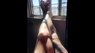 平和な #trans #legs #vibe #summer