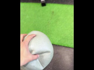 (ig: yincheng_ozz) 抓球還不如抓我的屁股 Grabbing the ball might as well grab my butt.