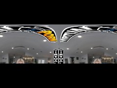 VIRTUAL PORN - Gia OhMy Asks The Masseur Danny Steele To Start Fingering Her Already Wet Pussy