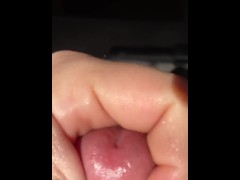 Thick Tip Teasing Until I Gush Cum - Big Cock Head Precum